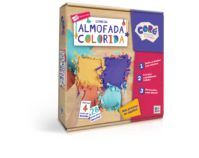 Fazendo Arte - Almofadas Coloridas