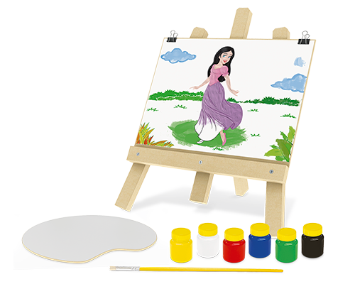 Kit de Pintura - Branca de Neve