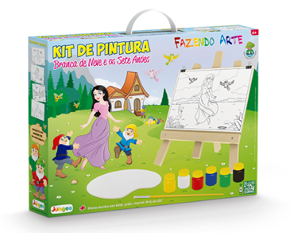 Kit de Pintura - Branca de Neve