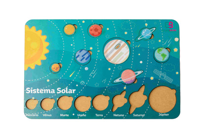 Jogo de Encaixe - Descobrindo o Sistema Solar